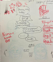 sketchbook page